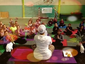 2do Encuentro Día Internacional del Yoga. Organizada por la Secretaria de Deporte y Turismo de la Municipalidad de Rada Tilly.