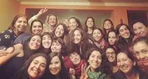 Taller Respiración Ovárica Alquimia Femenina. Año 2018 Santiago. Chile